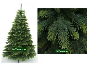 vianočné stromčeky jedle prírodné 3d umelé